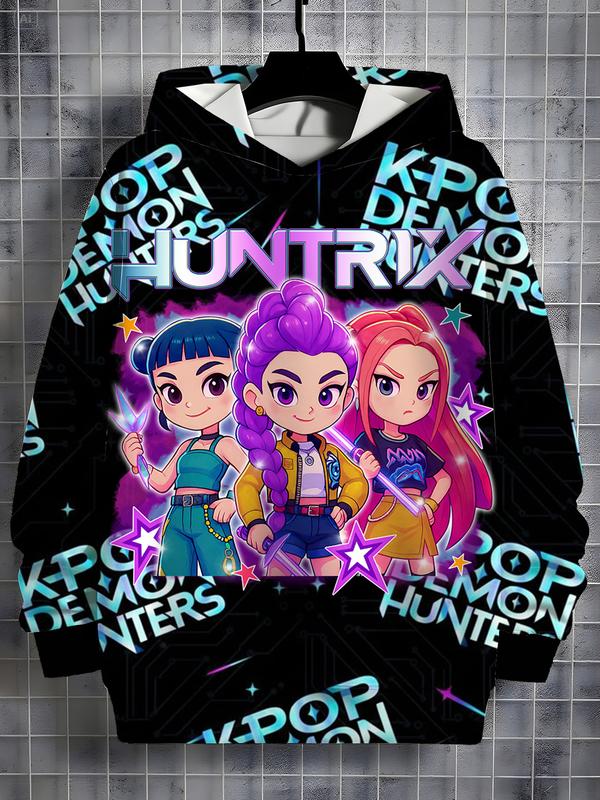 Kids Kpop Demon Hunters Hoodie