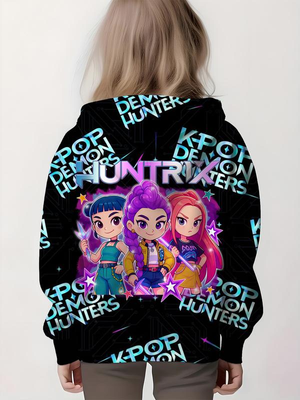 Kids Kpop Demon Hunters Hoodie