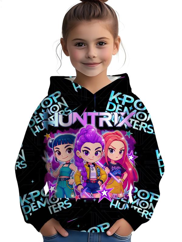 Kids Kpop Demon Hunters Hoodie