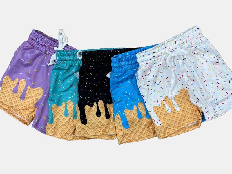 Kids Football Waffle Shorts