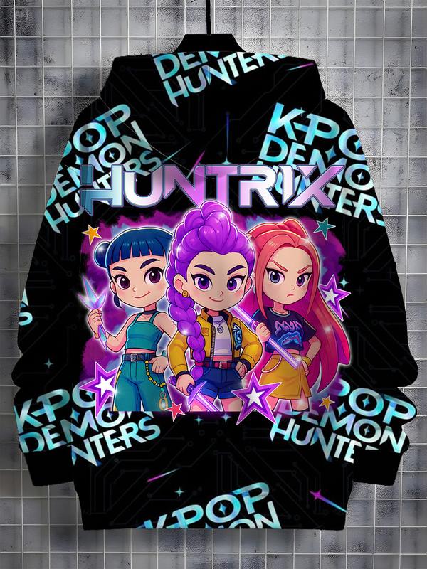 Kids Kpop Demon Hunters Hoodie