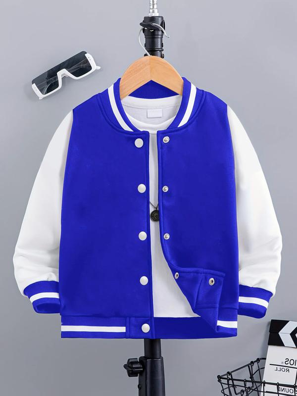 Kids Cartoon Spider Print Jacket