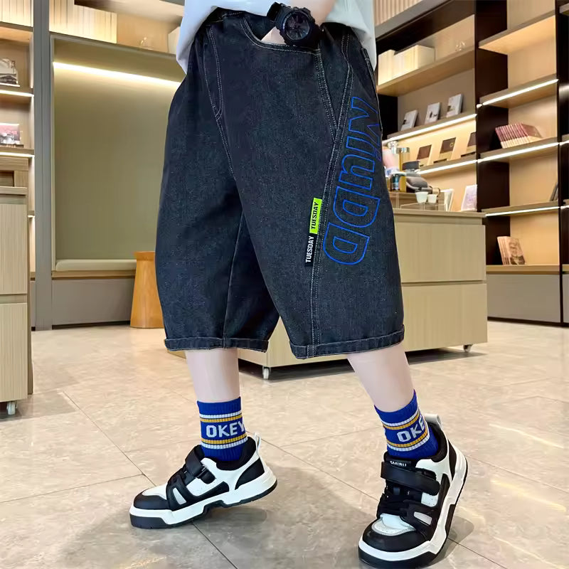 Kids Boy Loose Straight Summer Jorts
