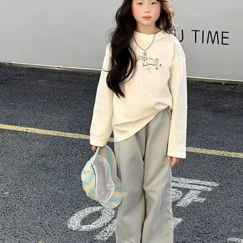 Kids Graffiti Print Sweatshirt