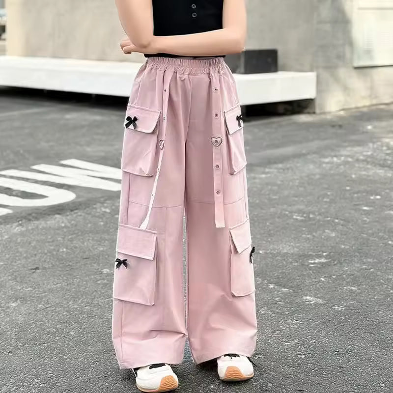 Kids Cargo Pants with Side Pocket
