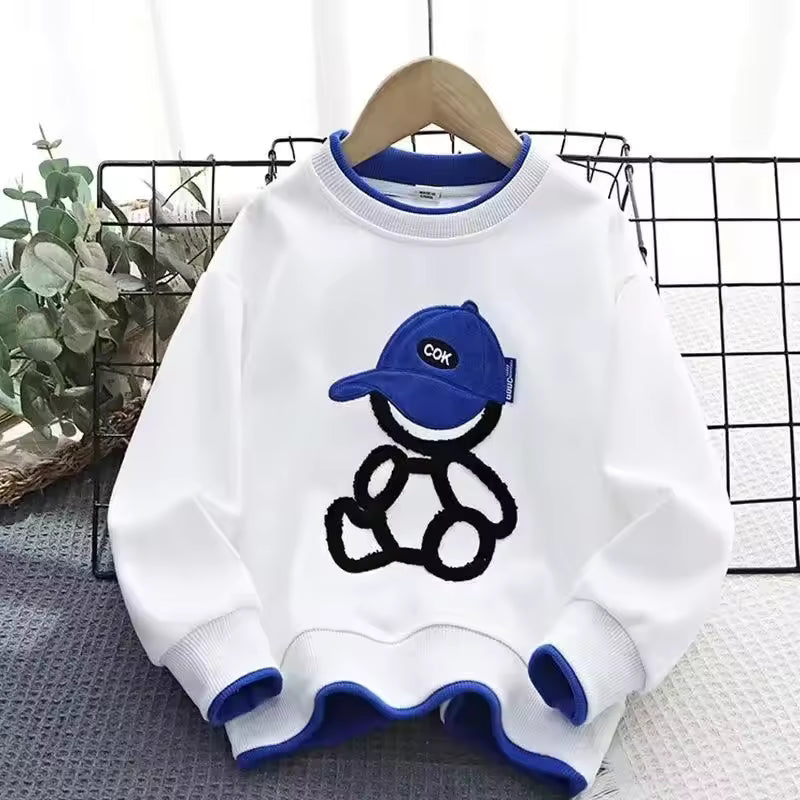 Cartoon Beat Sweater Pullover Set