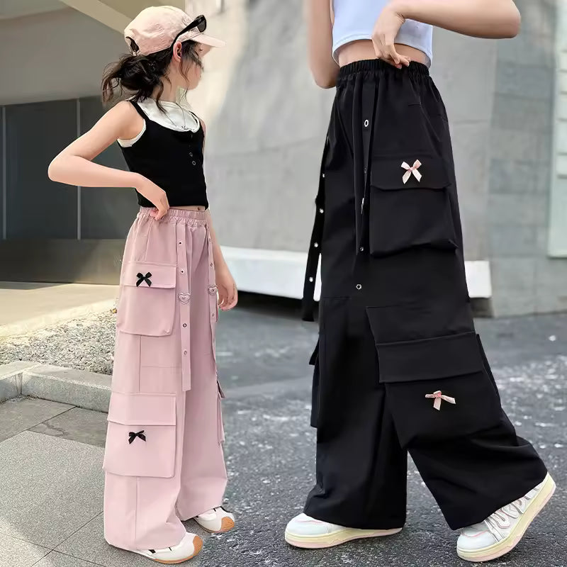 Kids Cargo Pants with Side Pocket