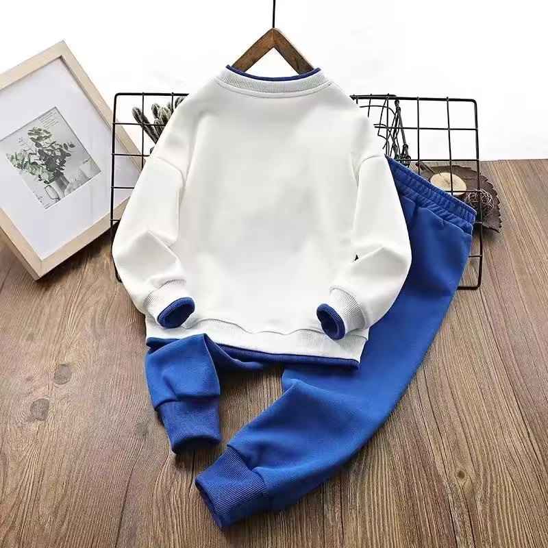 Cartoon Beat Sweater Pullover Set