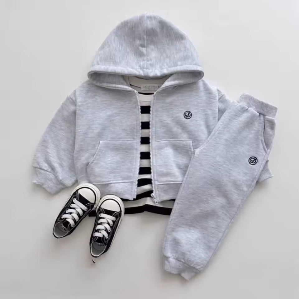 Kids Sweatsuit Set (Pullover Hoodie & Pants)