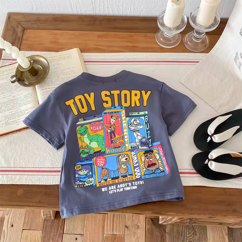Kids Cartoon Printed T Shirt
