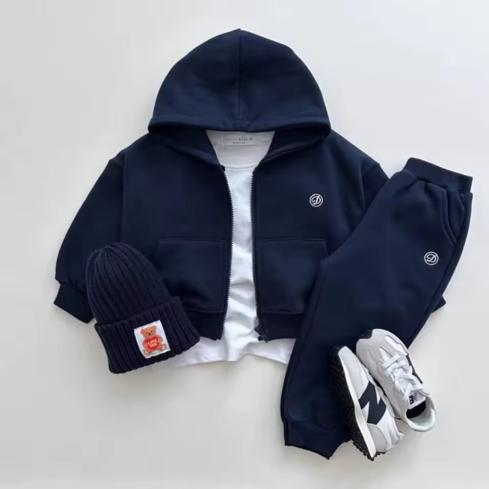 Kids Sweatsuit Set (Pullover Hoodie & Pants)