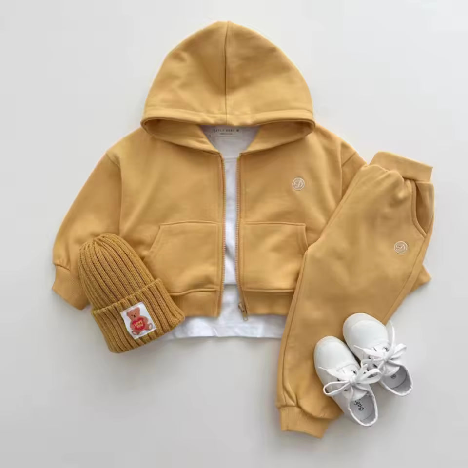 Kids Sweatsuit Set (Pullover Hoodie & Pants)