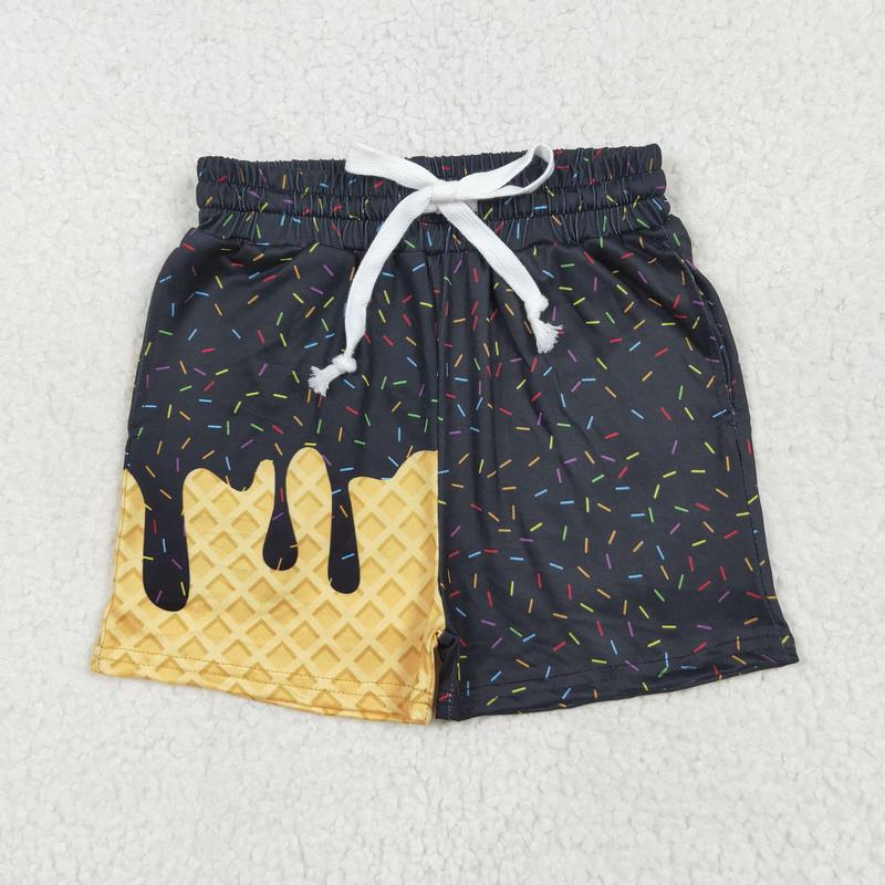 Kids Football Waffle Shorts