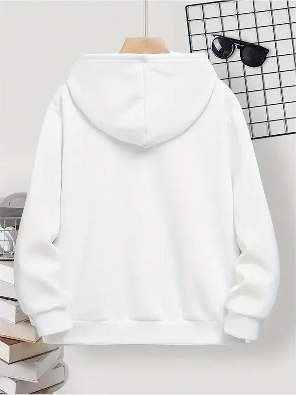 Kids 67 Series Pattern Print Hooded Sweatshirt