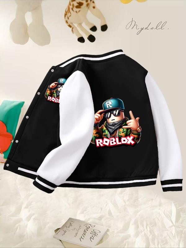 Kids Roblox Baseball Jacket