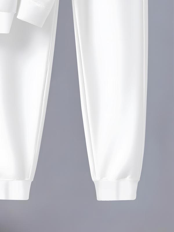 Kids Ronaldo Football White Track Suit
