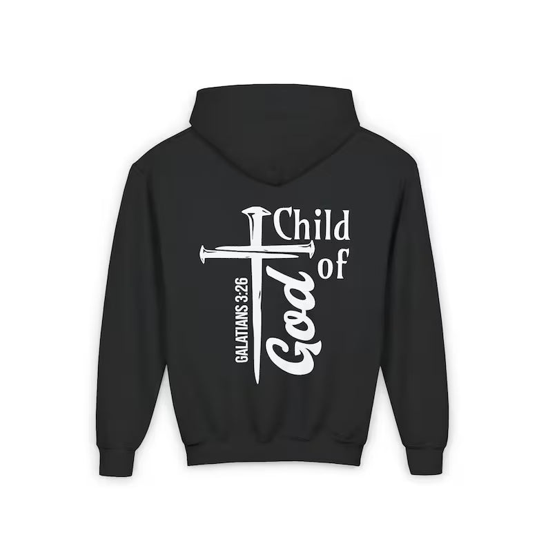 Kids Christian Hoodie Child of God
